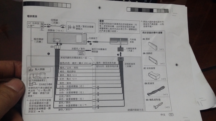 01年sentra180音響主機接線定義