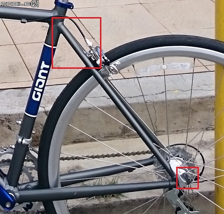 Giant Tradist D 適用的前後貨車架?