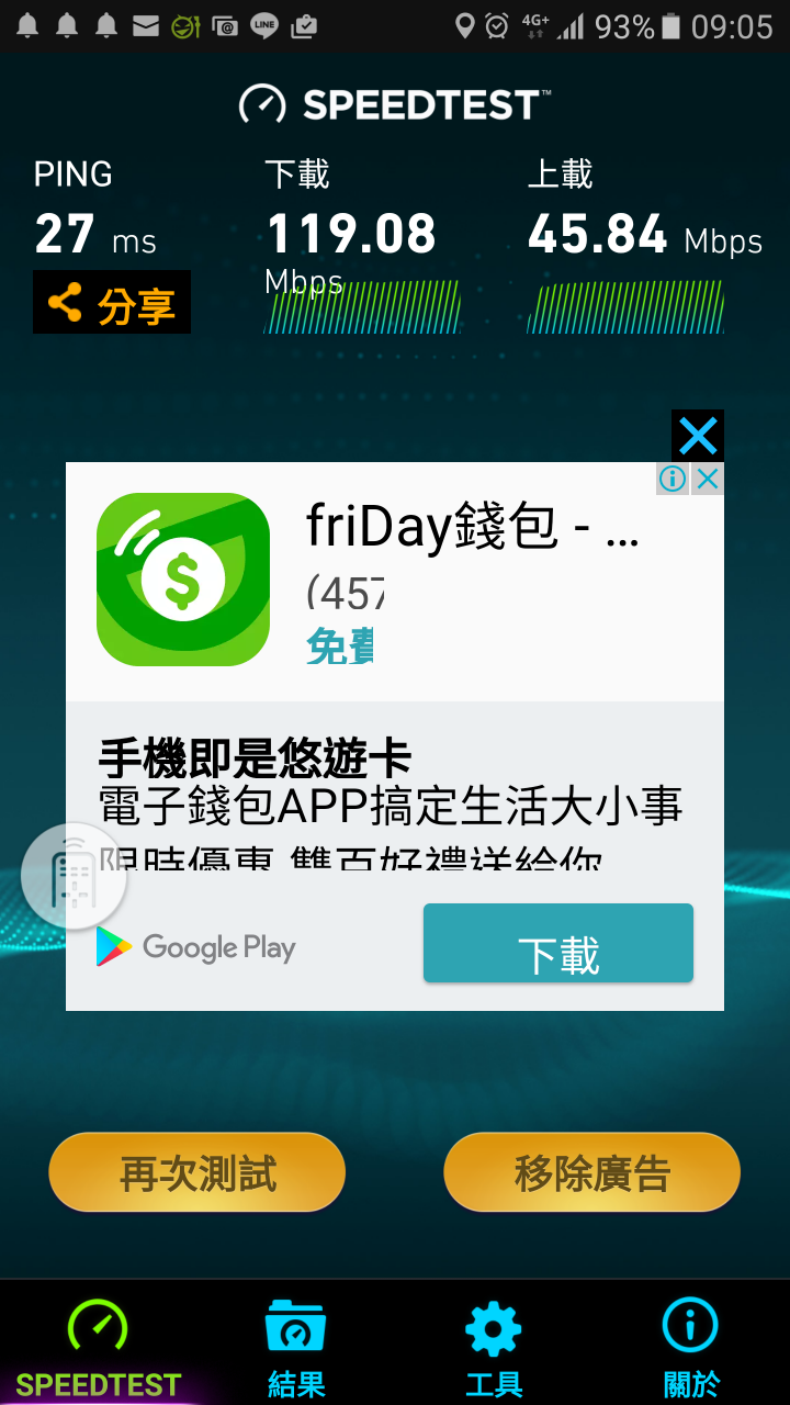 中華電信真4G的不行~~~仗著國家資源