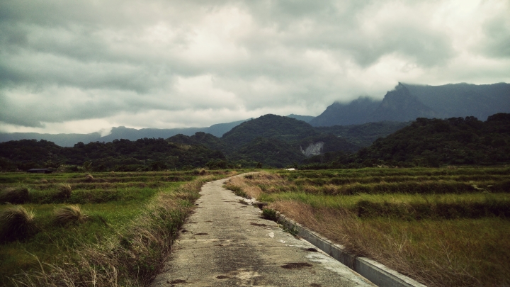 去年年底很冷的花蓮