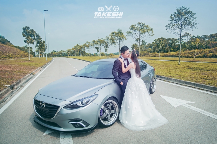 MAZDA3 與 愛車男の熱血婚攝!!!