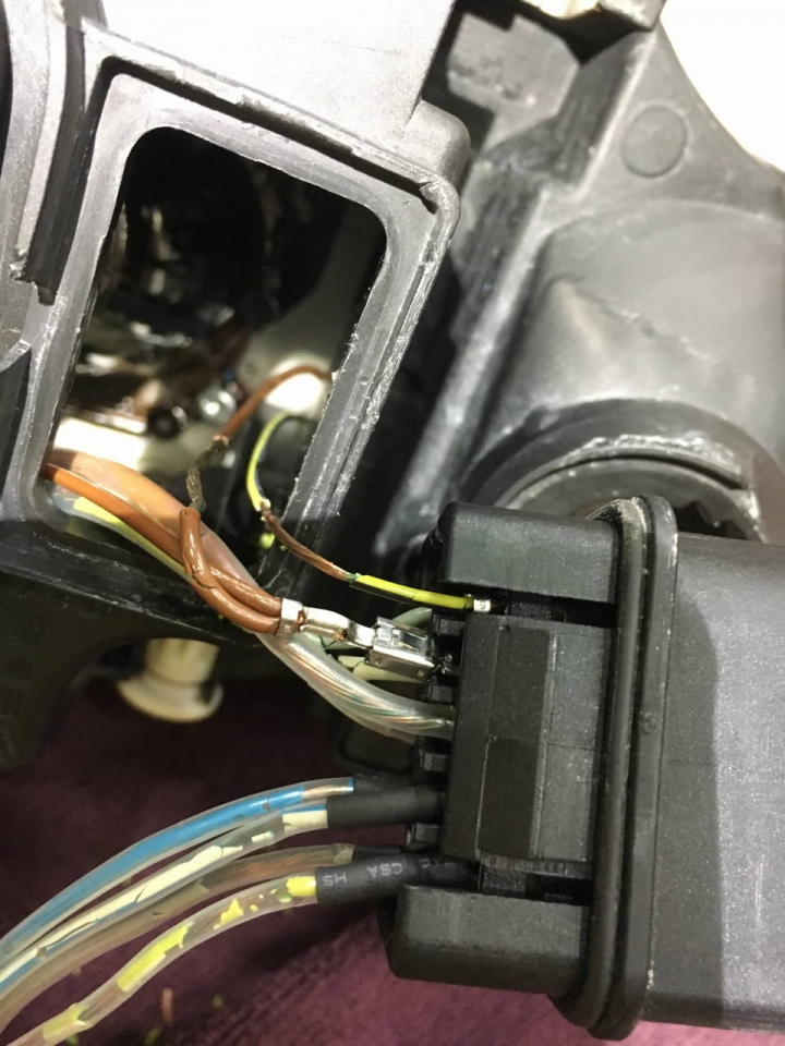 2005 AUDI A3 8P 2.0T 大燈脆化包透明熱縮套管 DIY