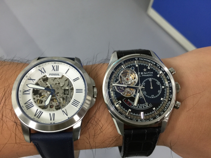 [開箱 ]FOSSIL鏤空機械錶詳細介紹（銀白ME3111＆玫瑰金黑ME3102）（圖多）