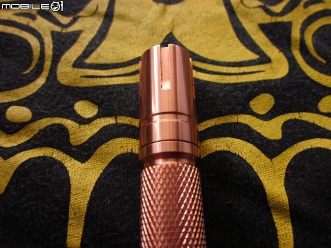 ACEBEAM  PT10  2aaa 銅製玫瑰金筆筒