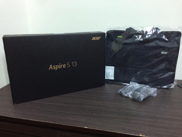 Acer Aspire S 13 圖片開箱文(新手上路)
