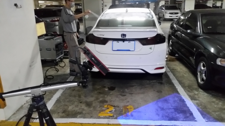 HONDA CITY 開箱 後遮陽燈組