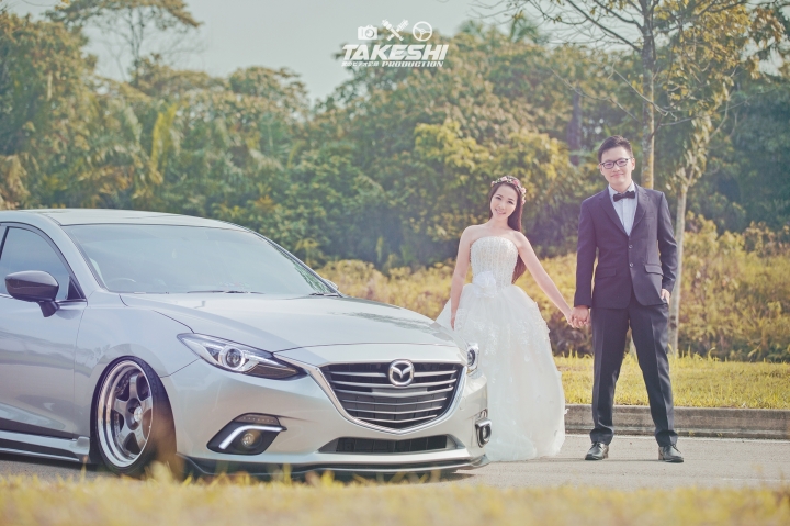 MAZDA3 與 愛車男の熱血婚攝!!!