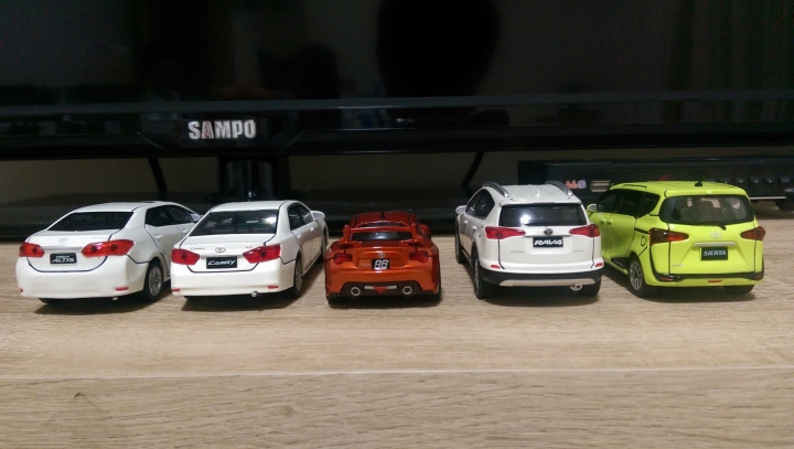 給大家滿滿的~很~小~台! TOYOTA "迷你"車聚分享~~