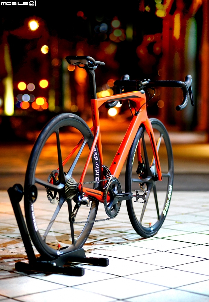 BMC RM02 ＋ BIKE AHEAD碳纖維碟煞刀輪