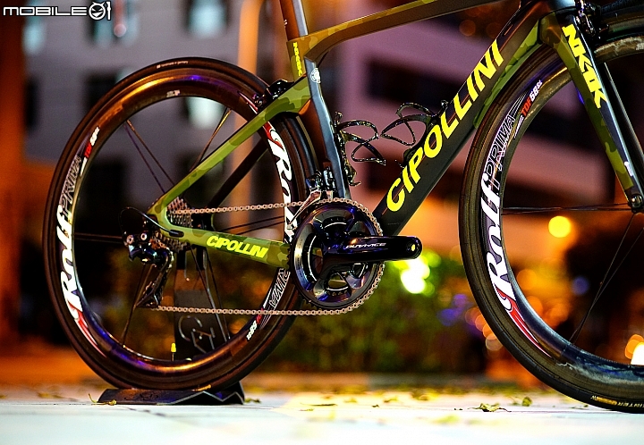 CIPOLLINI NK1K頂級全能公路車 迷彩特仕版，完工！