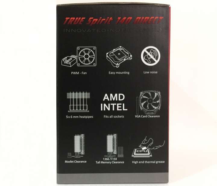中型塔扇新選擇 靜音也有好效果Thermalright TRUE Spirit 140 DIRECT 散熱器