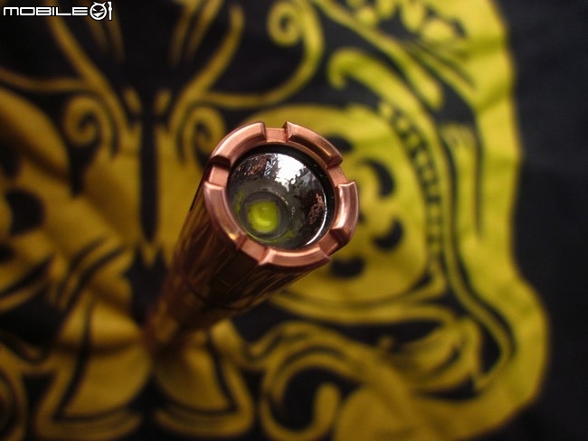 ACEBEAM  PT10  2aaa 銅製玫瑰金筆筒