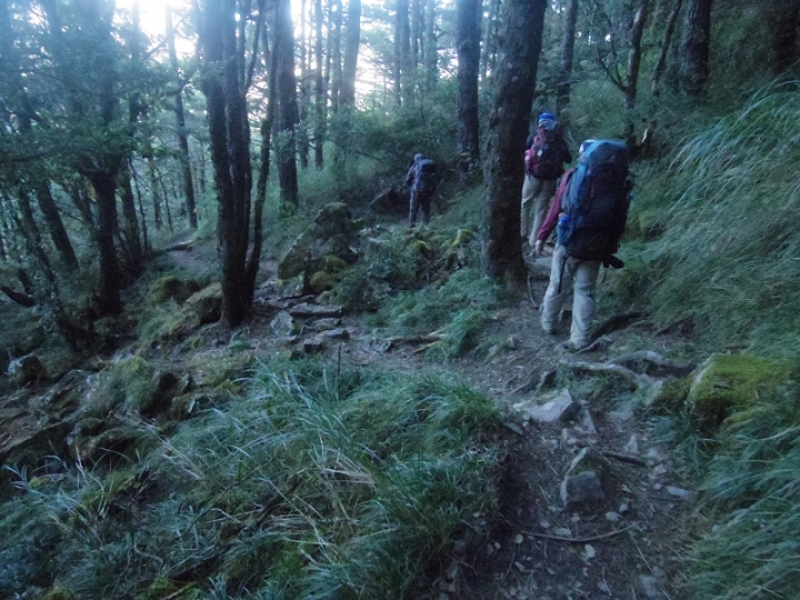 天公作美的南湖大山四日行程