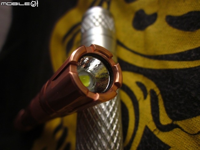 ACEBEAM  PT10  2aaa 銅製玫瑰金筆筒