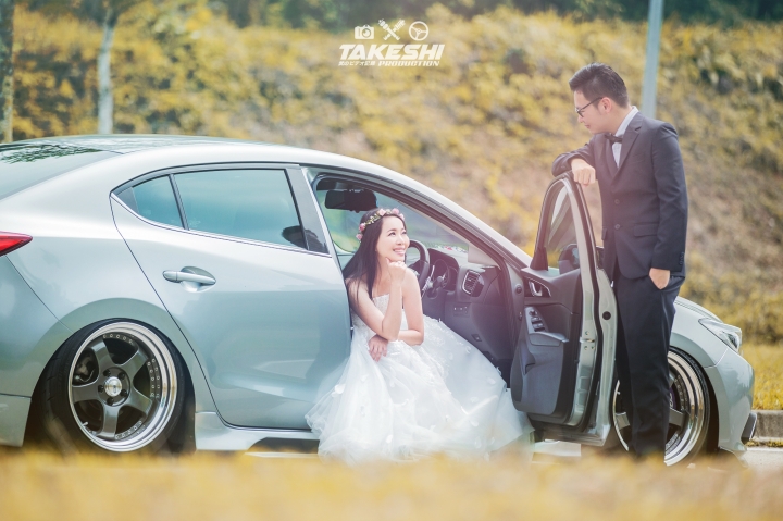 MAZDA3 與 愛車男の熱血婚攝!!!