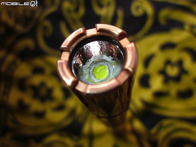 ACEBEAM  PT10  2aaa 銅製玫瑰金筆筒