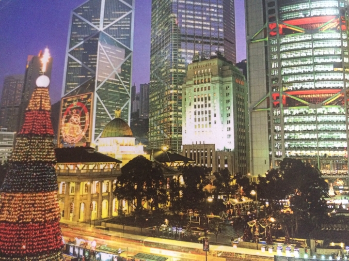 香港中環的聖誕樹位置？