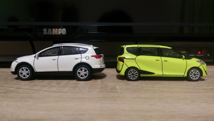 給大家滿滿的~很~小~台! TOYOTA "迷你"車聚分享~~