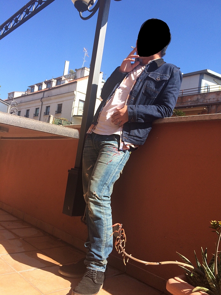 遲來的Jeansda芬里爾修身版縛狼鎖古董褲開箱