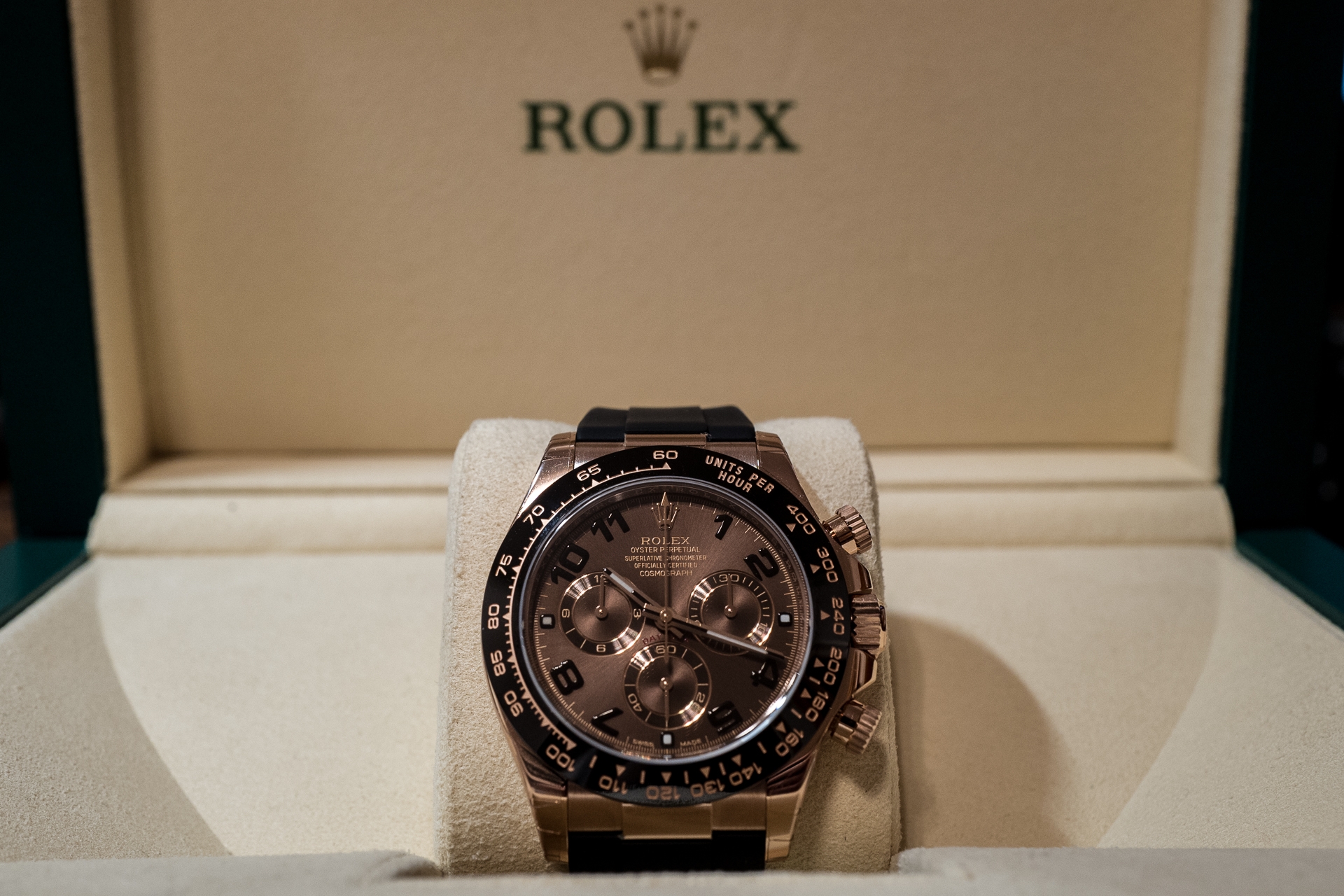[開箱] 勞力士 Rolex 116515LN 迷人巧克力迪