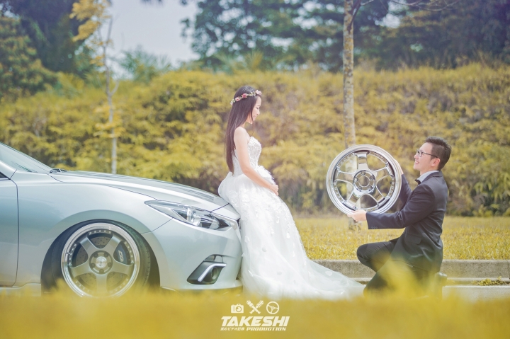 MAZDA3 與 愛車男の熱血婚攝!!!