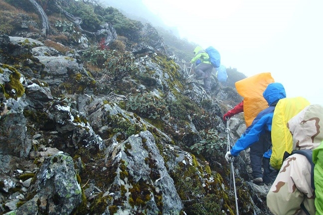 天公作美的南湖大山四日行程
