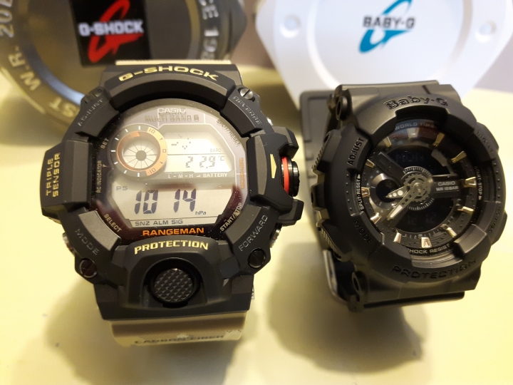 Casio baby-g ba110 , gw-9400dc  RANGEMAN簡易開箱