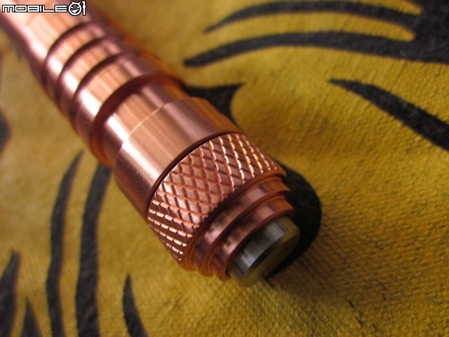 ACEBEAM  PT10  2aaa 銅製玫瑰金筆筒