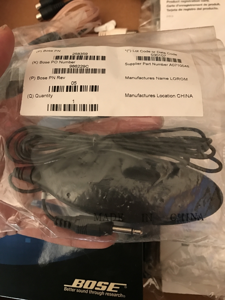 Bose lifestyle 超新手問題英文超爛 專家請進