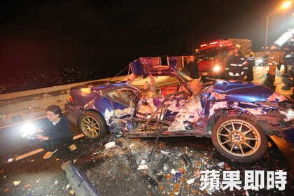 [死亡車禍]水源快速道路三車高速競飆 警方追查