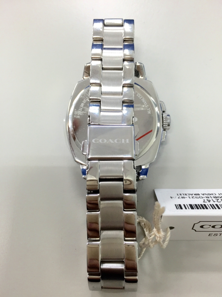[開箱 ]Coach 大三針（14502147）Seiko三眼計時（SKS439）＆Fossil星期日期（ES3913）