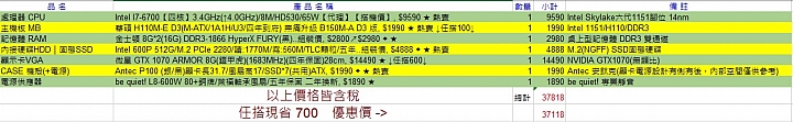 新手自組電腦請各位高手看看有沒有什麼地方可以改進的