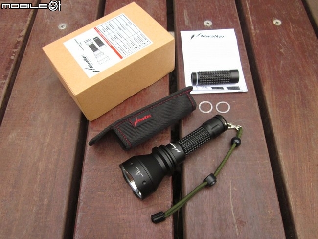 NIWALKER  VT10 (18650x2) 月牙戟變身型遠射筒