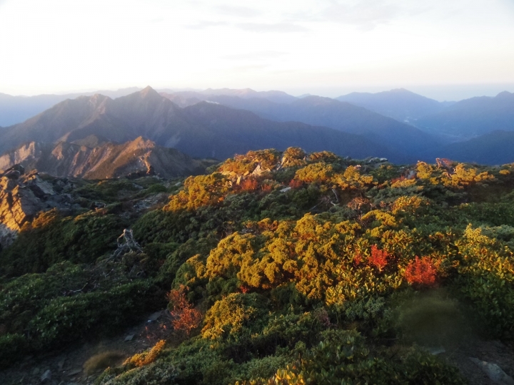 天公作美的南湖大山四日行程