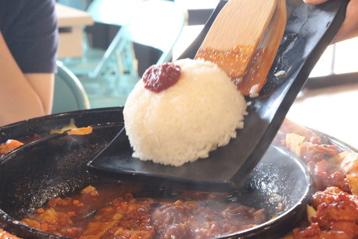 (台南永康)OMAYA春川炒雞 牽絲起司韓式料理 罪惡感能吃嗎?