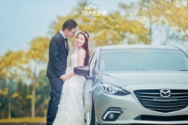 MAZDA3 與 愛車男の熱血婚攝!!!