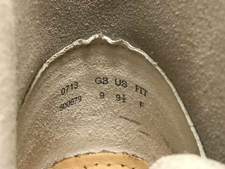 請教 Clarks Wallabee 袋鼠鞋 尺寸問題