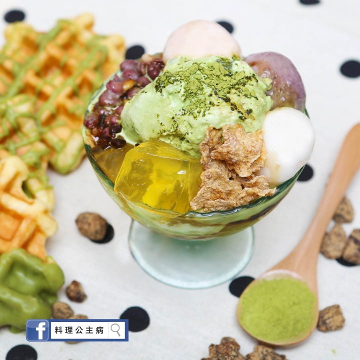 [烹飪] 抹茶湯圓新吃法 X 自製抹茶狂聖代