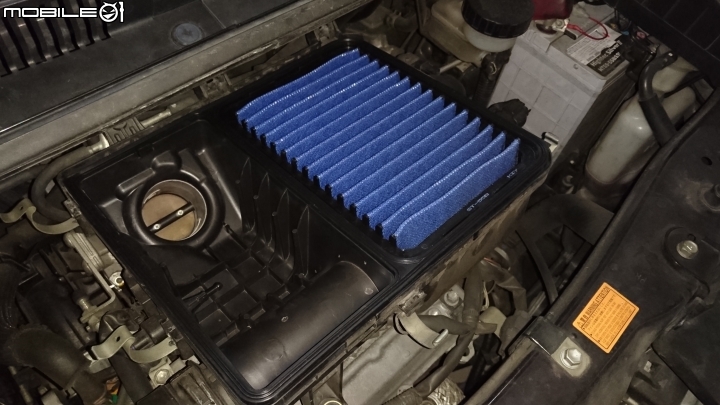 BLITZ  SUS POWER  AIR FILTER LM 高流量濾網 開箱