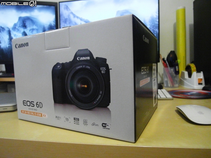 [開箱] Canon EOS 6D + Sigma 35mm F1.4 DG 極簡單開箱