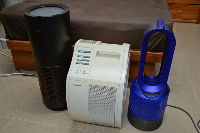[亂開箱] Cado AP-C200 + Dyson HP02 空氣清淨機