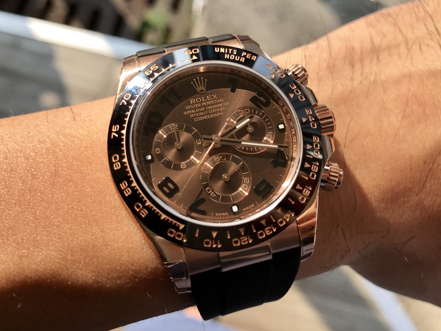 [開箱] 勞力士 Rolex 116515LN 迷人巧克力迪