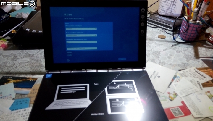 Lenovo YOGA BOOK for Windows10 到手
