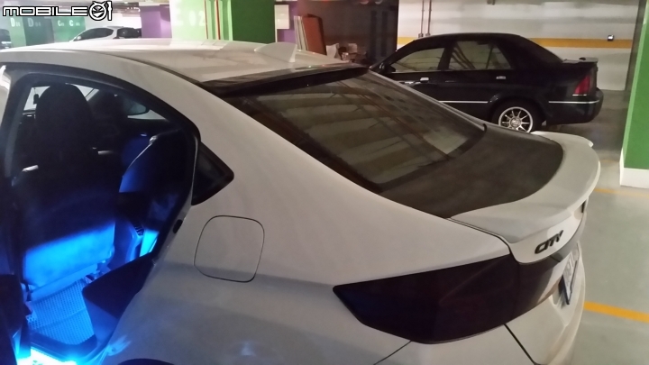 HONDA CITY 開箱 後遮陽燈組