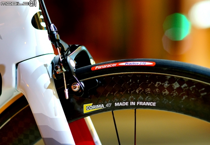 Cervélo p2 + CORIMA碳纖維板輪