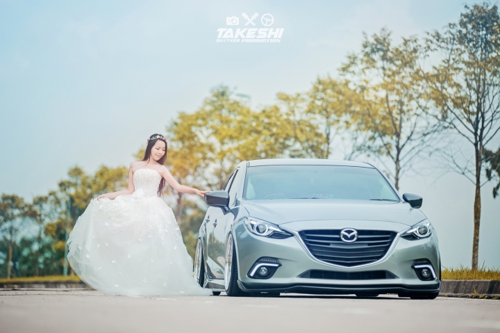MAZDA3 與 愛車男の熱血婚攝!!!