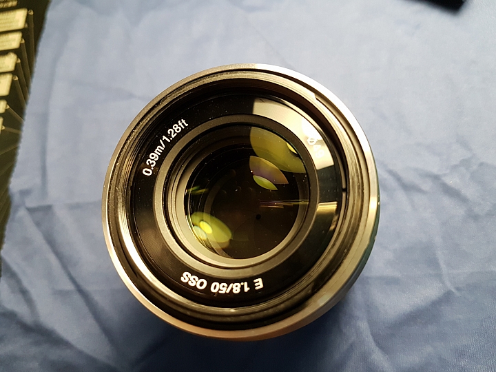 DIY清潔 入塵嚴重的SONY E 50mm F1.8 OSS