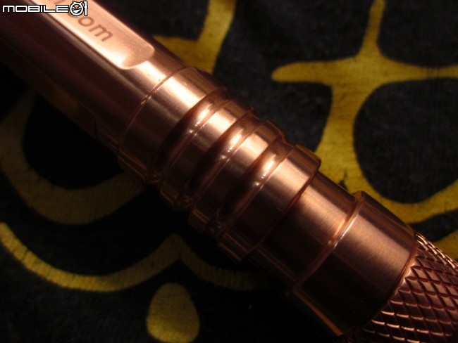 ACEBEAM  PT10  2aaa 銅製玫瑰金筆筒