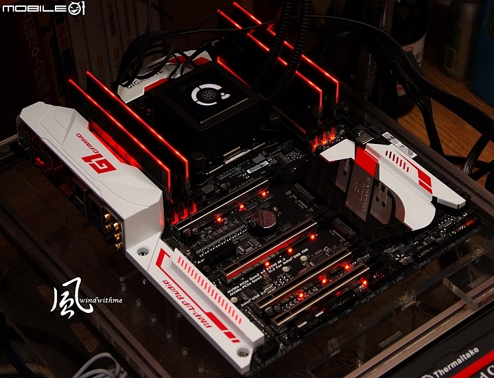技嘉X99 Ultra-Gaming搭載微星RX480鎧甲虎3Way測試