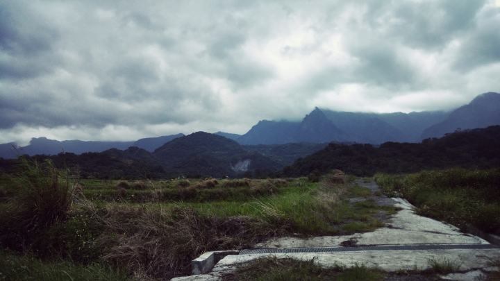 去年年底很冷的花蓮
